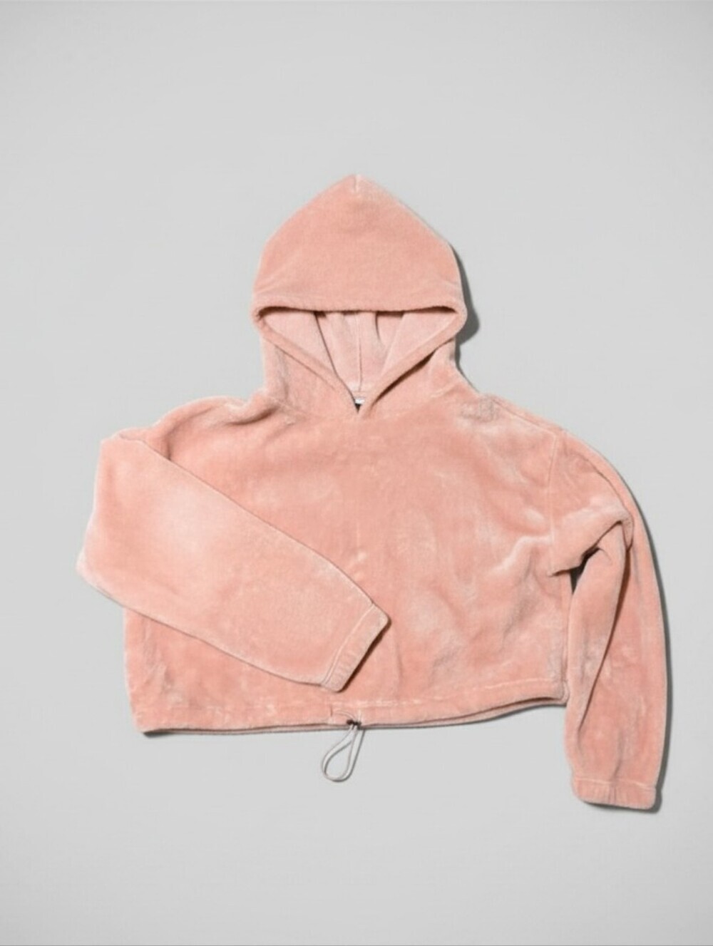 SWS Active, BNWOT, crop hoodie, pink, plushy ladies small